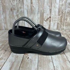 Sanita Metallic Gray Women's Sandals